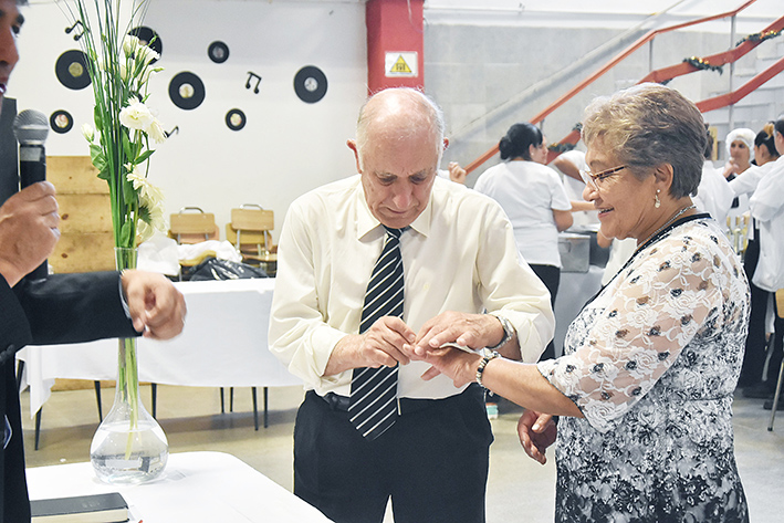 Para toda la vida: se eligieron y comprometieron a los 80 y 71 años