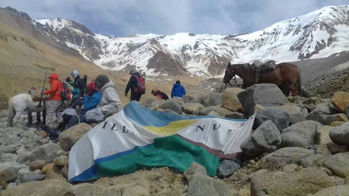 Homenaje en el Valle de las Lágrimas