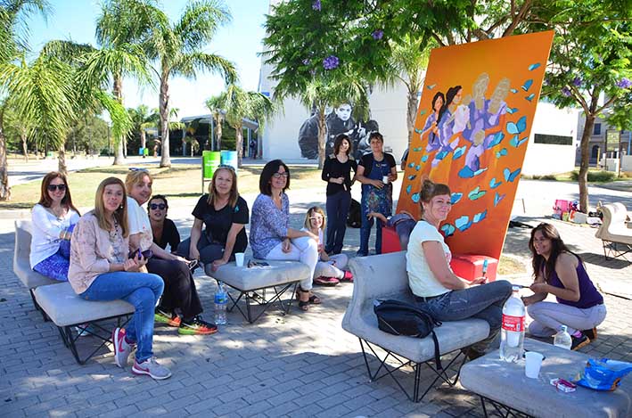 Un mural en contra de la violencia