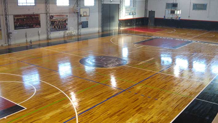 Básquet – Sparta reacondicionó su piso