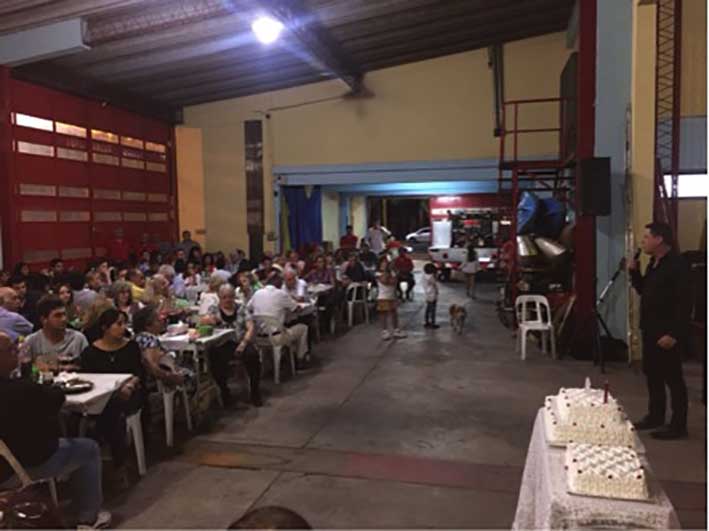 Bell Ville: celebraron los 65 años de la creación del Cuartel de Bomberos Voluntarios