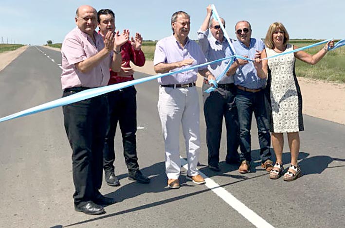 Schiaretti dejó inaugurado nuevo tramo de la ruta 3