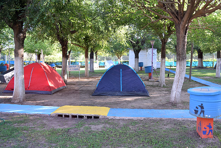 “Permanentemente sacamos gente de lugares donde no se puede acampar”