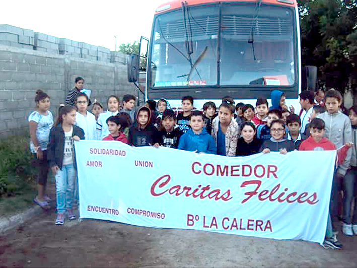 De viaje a Alta Gracia: “La felicidad de nuestros chicos no tiene precio”