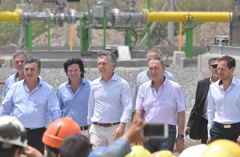 Macri en la central de MSU: apertura formal