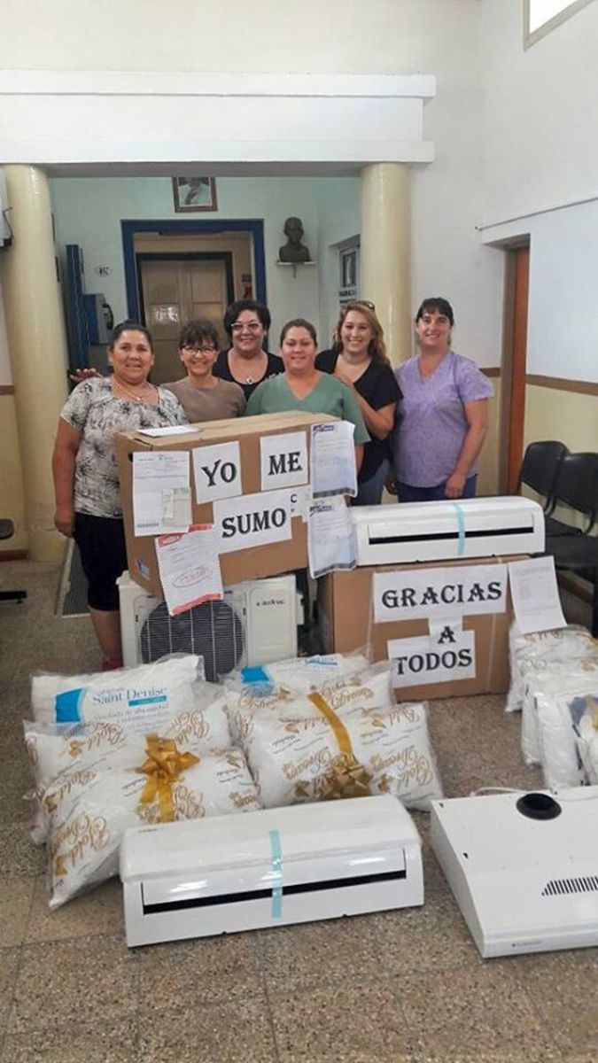 Manos solidarias por el Hospital Dobric