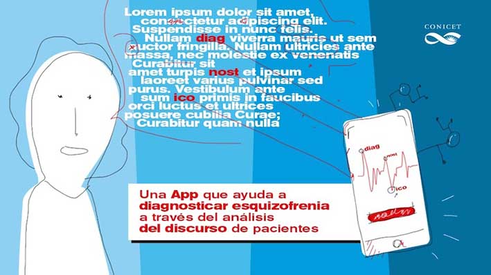 Una aplicación de celular para diagnosticar la esquizofrenia