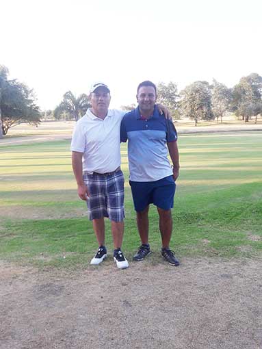 Golf: predominio de la legión foránea