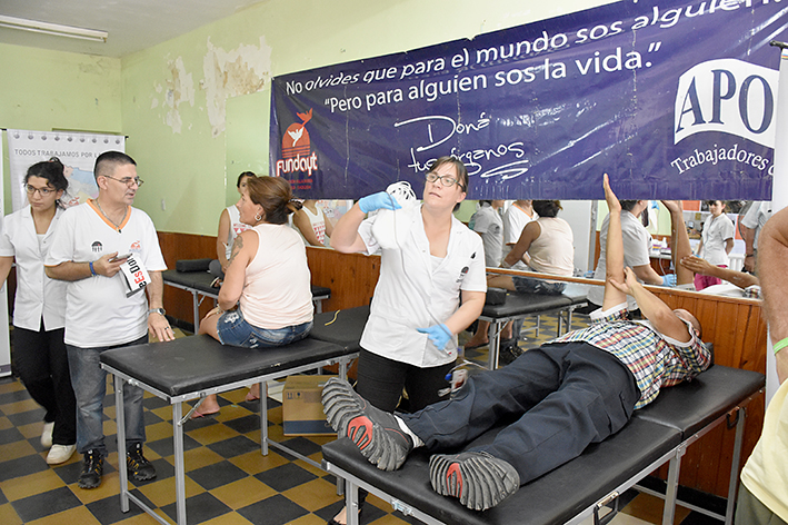 «Hay cada vez más conciencia sobre la importancia de donar sangre»