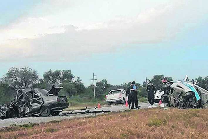 Siete personas muertas a raíz de los siniestros viales