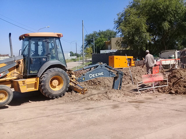 Ampliaron desagües que beneficiarán a Los Olmos y San Juan Bautista