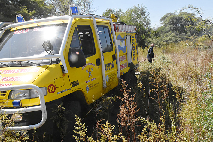 Un ¿atentado? en el algarrobal