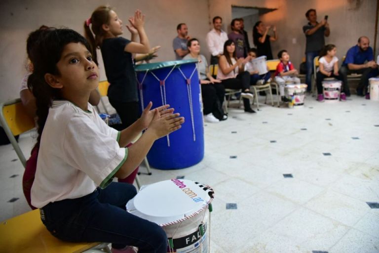 Abrió la Escuela de Música con 40 chicos