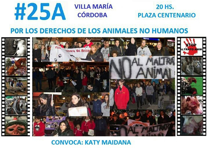 Otra movilización contra el maltrato animal