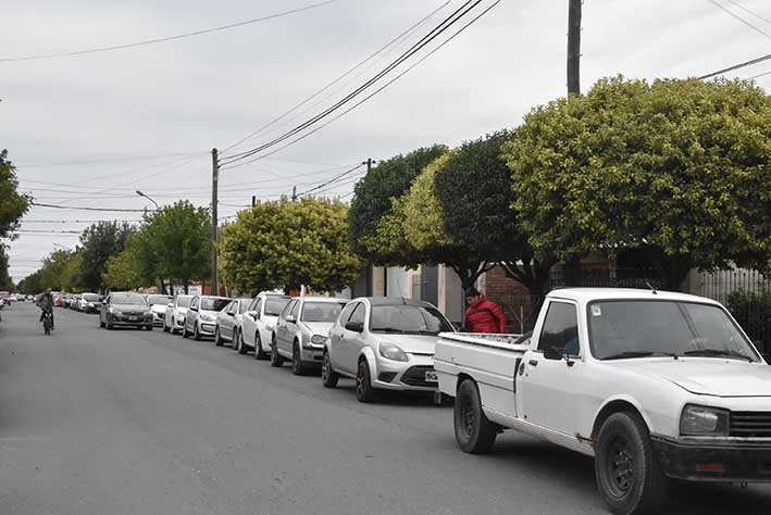 Cuadras de cola para realizar la Inspección Técnica Vehicular