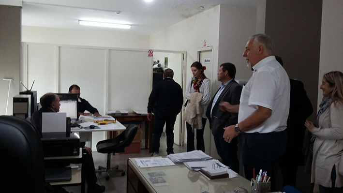 La Comisión Receptora  visitó la sede administrativa