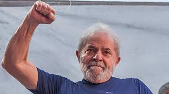 Marcha en apoyo a Lula