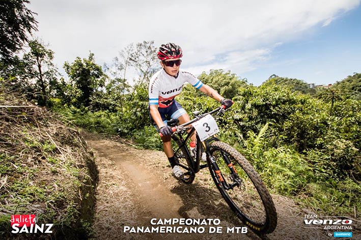 Julieta Sainz fue séptima en Colombia