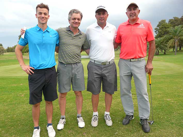 Golf: ardorosa lucha del título por parejas