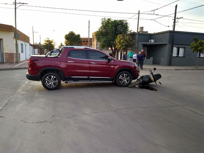 Dos menores y una mujer heridos en los accidentes nuestros de cada día