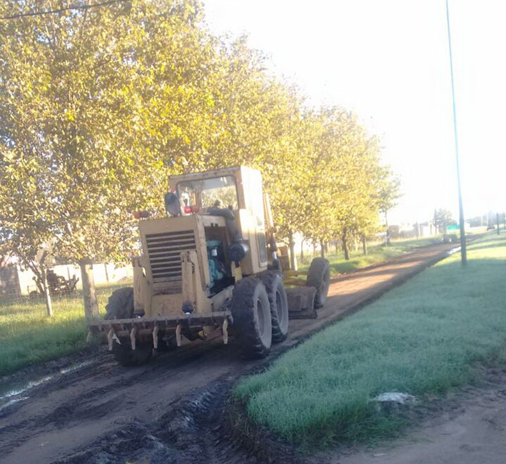 Aseguran que en pocos días todas las calles de Villa Nueva van a estar normalizadas