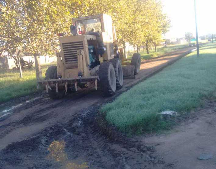 Paró la lluvia, hacen arreglos