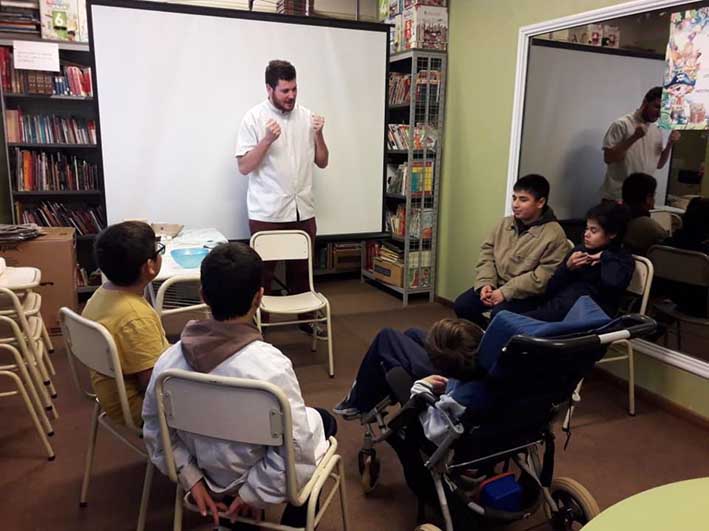 Profesionales, de visita en la Pablo VI