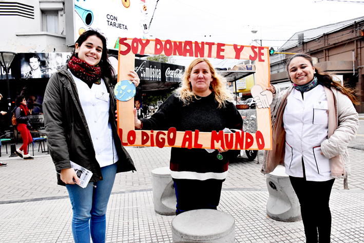 Concientizaron sobre la importancia de donar órganos