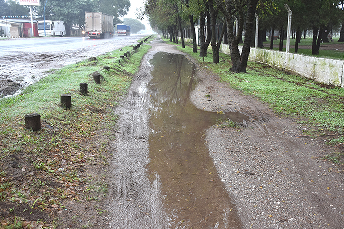 Piden recuperar la ciclovía de la Colón