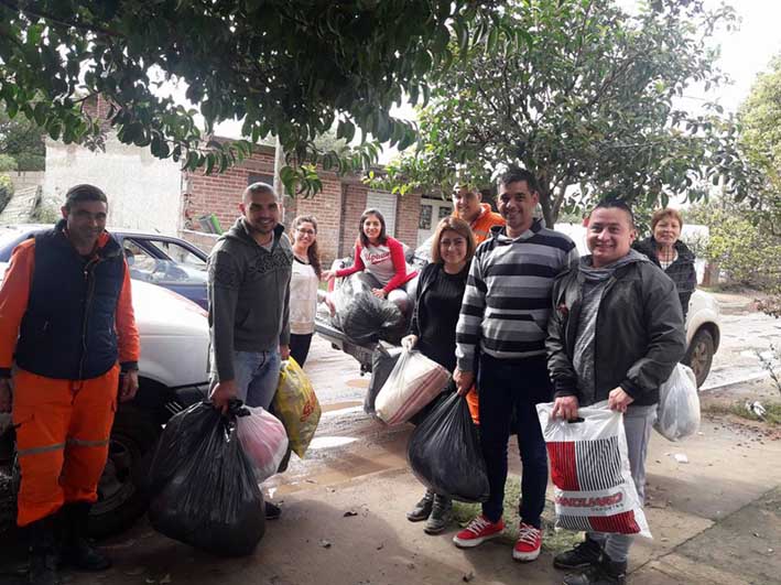 Caravana solidaria en la ciudad para ayudar a los que menos tienen