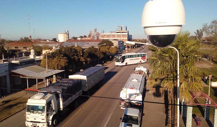 Instalaron cámaras de vigilancia