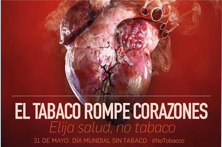 Por más ambientes libres de humo de tabaco