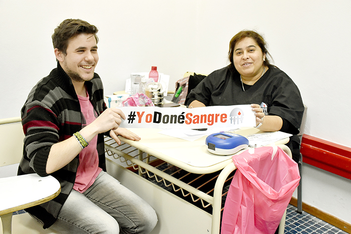 Juventud concientizada con la donación