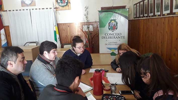 Jóvenes en marcha