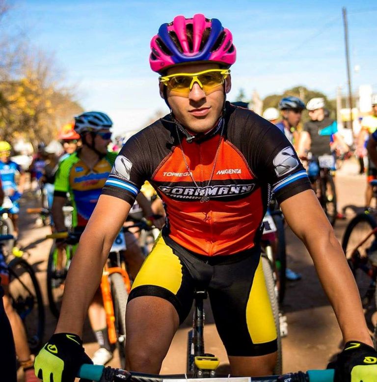 Rural bike: Luciano Cabrera se destacó en Río Tercero