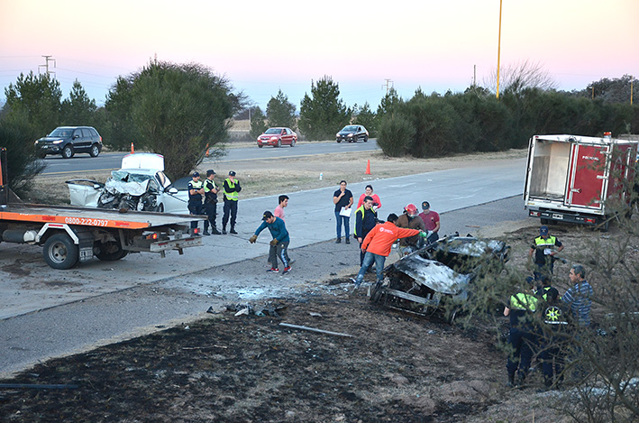 Tragedia en San Luis: se accidentó una familia de Villa María y murió una nena de 10 años