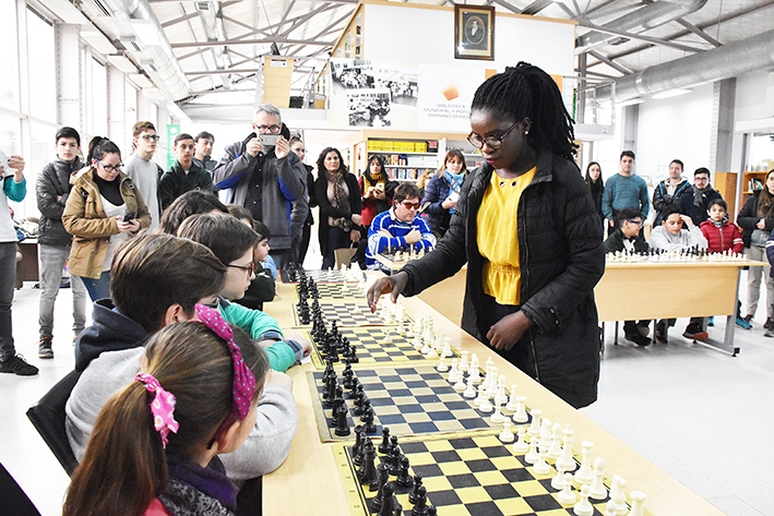 Phiona: “El ajedrez  me cambió  la  vida  de varias maneras”