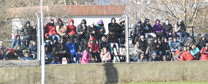 El color del fútbol bajo el frío