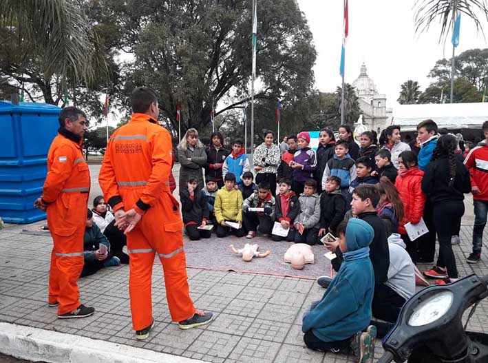 El municipio “abrigó” a cientos de niños, jóvenes y familias