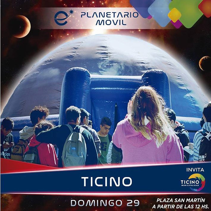 Ticino: los astros en el Planetario Móvil Ticino: los astros en el Planetario Móvil