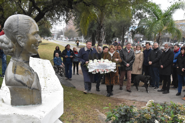 El PJ homenajeará a Evita este jueves