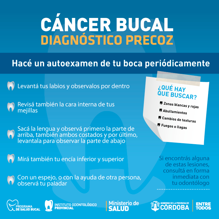 Arranca una campaña para prevenir el cáncer bucal: “ojo” con las lesiones