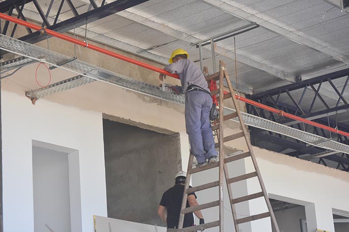 Notable avance de obra en el CDC