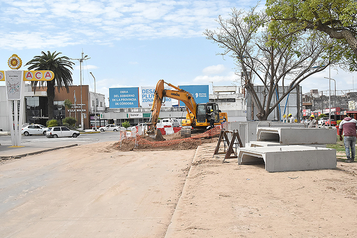 Desagües: hicieron más de tres mil metros