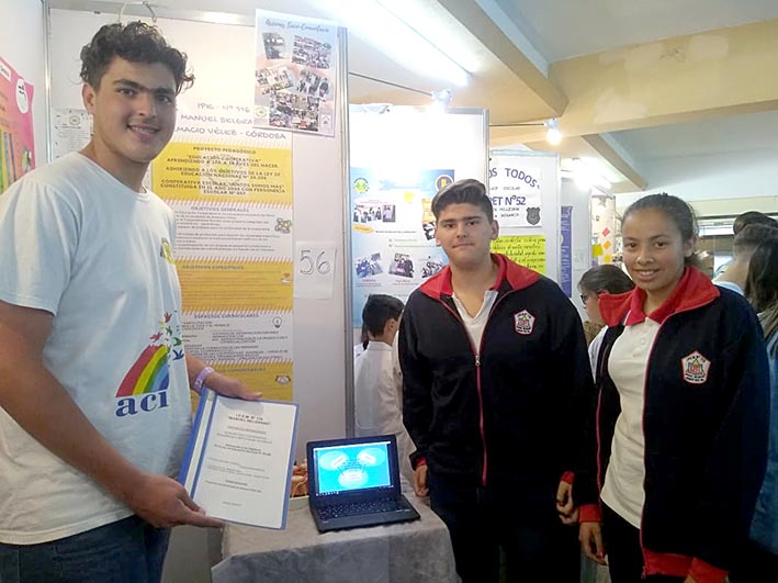 La cooperativa escolar logró el cuarto premio en las Olimpíadas Provinciales